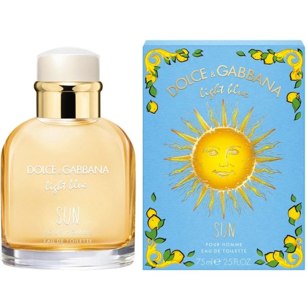 Light Blue Sun 2.5 oz EDT for men For Sale - Image 2