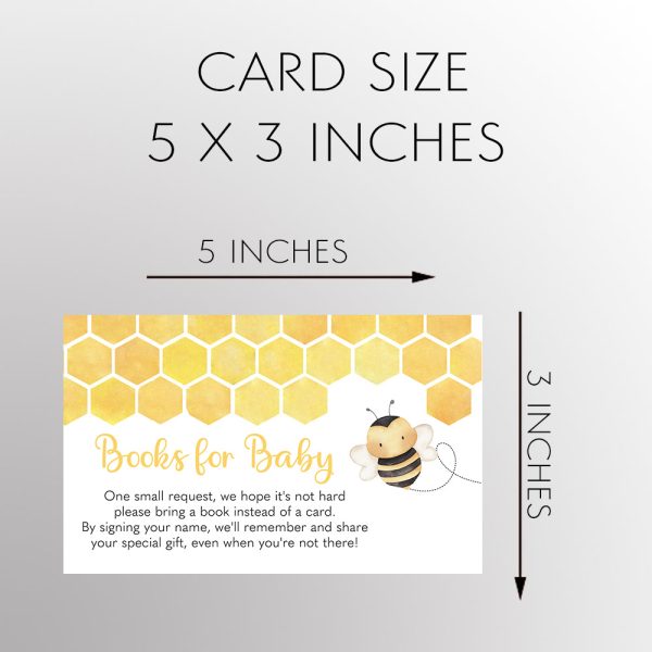 Honey Bee Bring a Book Insert Hot on Sale - Image 2