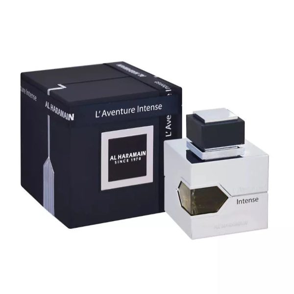 Al Haramain L Aventure Intense 3.3 oz EDP for men Supply - Image 2