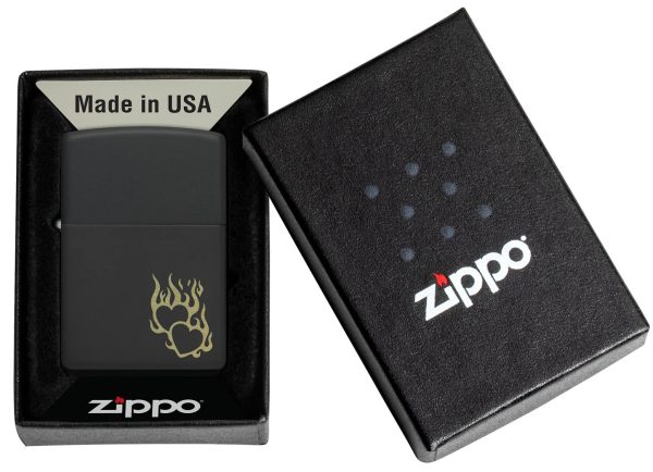 Zippo Lighter - Fire Heart For Cheap - Image 2