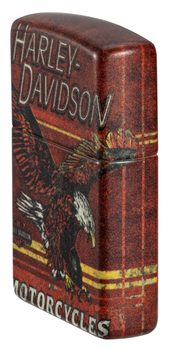 Zippo Lighter - Harley Davidson Motorcycles Eagle Supply - Image 3