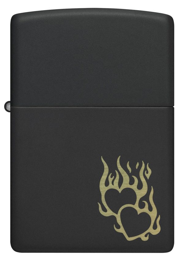Zippo Lighter - Fire Heart For Cheap